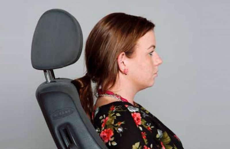 car seat adjustment for whiplash prevention