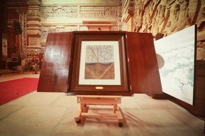 “Cover of Future,” an international climate-art project shown at the United Nations Vesak Festival, uses painting and symbolism to highlight the urgency of environmental action and humanity’s role in shaping tomorrow’s world.