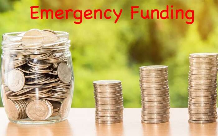 emergency funding - image by nattanan kanchanaprat pixabay,  modified by axcessnews