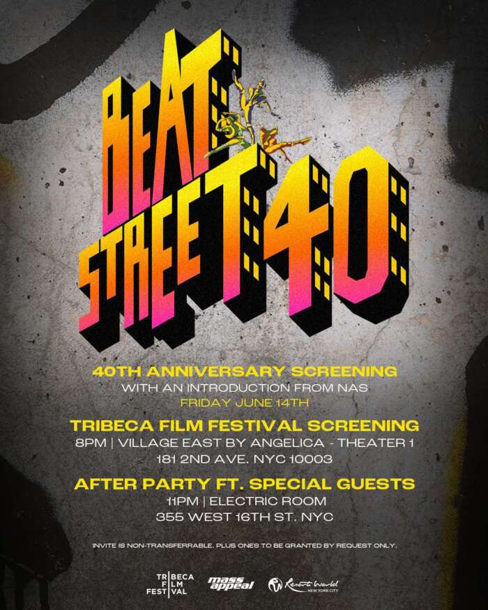 Beat Street 40 at Tribeca Film Festival. image c/o Tribeca