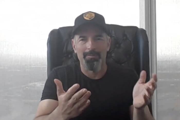 Eric J. Troutman speaking during a podcast interview on robocall and TCPA law. youtube screenshot.