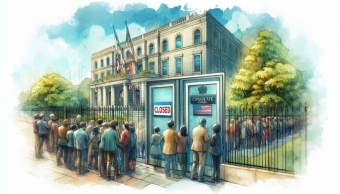 Consulate Closures Create De Facto Visa Bans Without New Laws