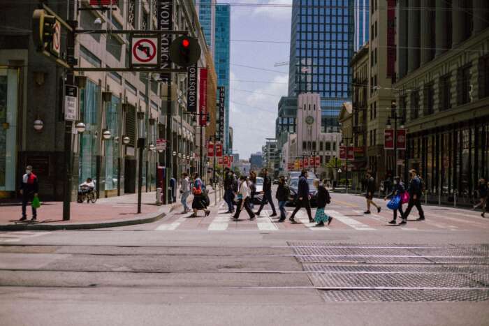 pedestrians
