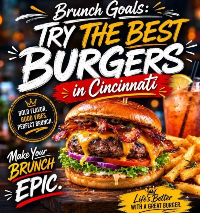 Brunch Goals: Try Best Burgers in Cincinnati