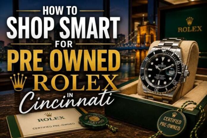 How to Shop Smart for Pre Owned Rolex Cincinnati in Cincinnati
