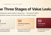 Value Doesn’t Disappear All at Once — It Leaks in Three Stages Value Doesn't Disappear All at Once — It Leaks in Three Stages