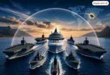 Annihilation, Reconciliation, or Transcendental Meditation (IDT) to Put an End to War carrier battlegroup protects peace cruise ship with Transcendental Meditation.