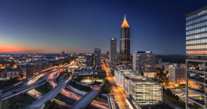 Atlanta, Georgia Skyline